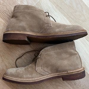 OFFICINE CREATIVE BROWN MENS SUEDE CHUKKA BOOTS EU 43 US 10
